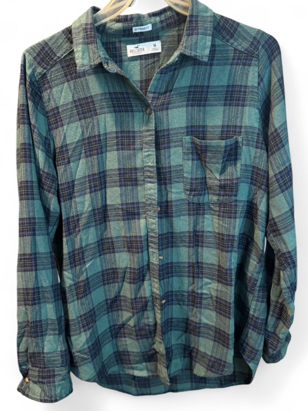Hollister Plaid Button-Down Shirt